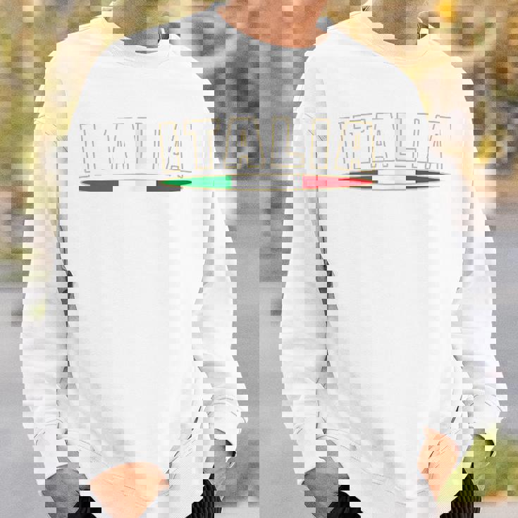 Italia イタリアサッカージャージ イタリア国旗ファン スウェットシャツ 彼への贈り物