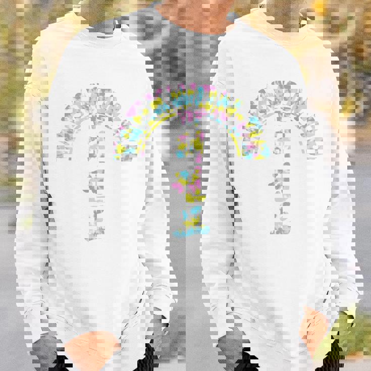 Itfテコンドー-夏のレインボータイダイを行う スウェットシャツ 彼への贈り物