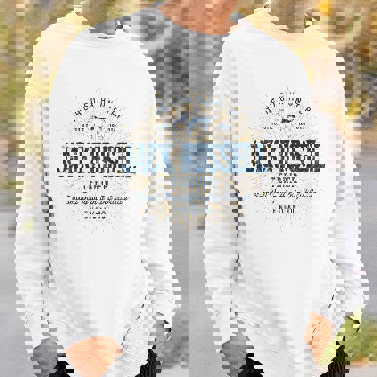 Jack Russell Terrier ヴィンテージジャック・ラッセル・テリア 長袖tシャツ スウェットシャツ 彼への贈り物