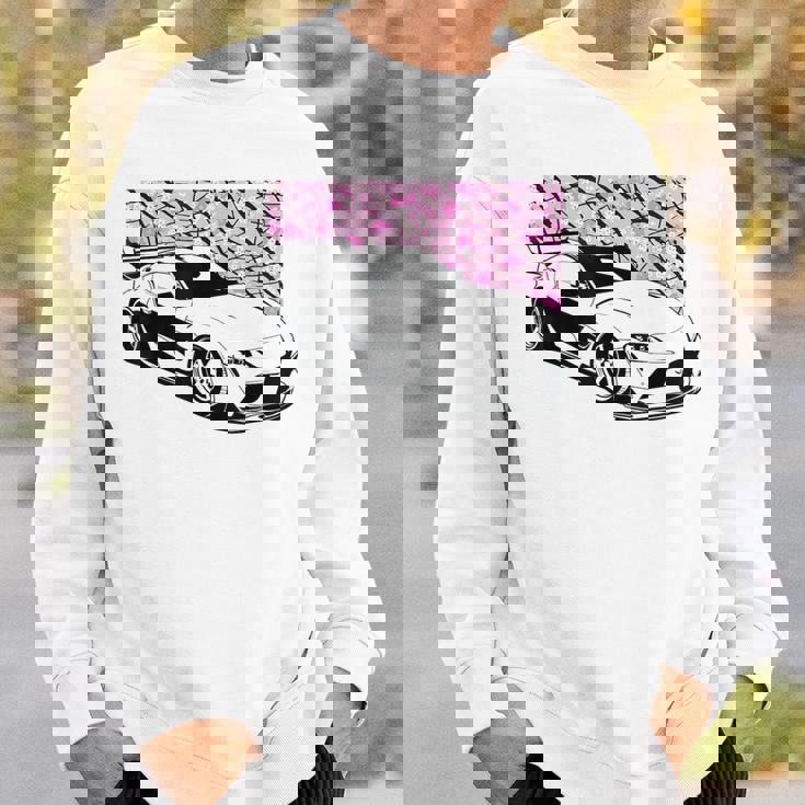 Jdm スープラ Mk5 Gr 桜 2Jz スタンスグラフィックtシャツ スウェットシャツ 彼への贈り物