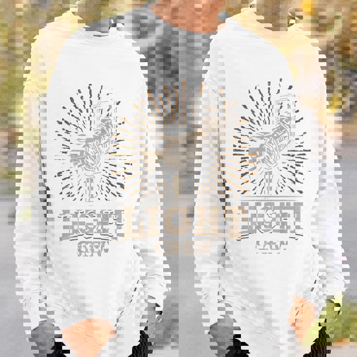 Light Crew シアターライティングテクニシャン ステージライティング スウェットシャツ 彼への贈り物