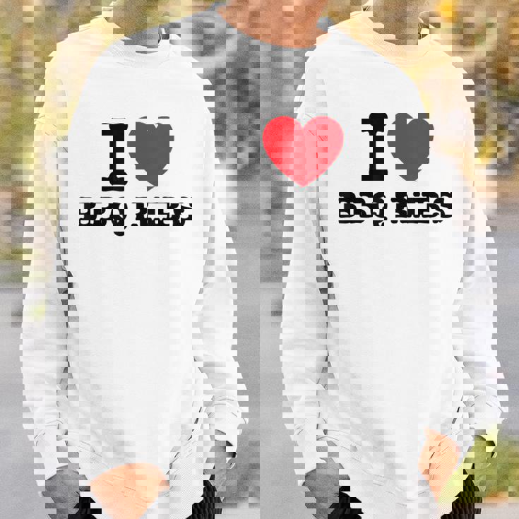 I Love Bbq リブ スウェットシャツ 彼への贈り物