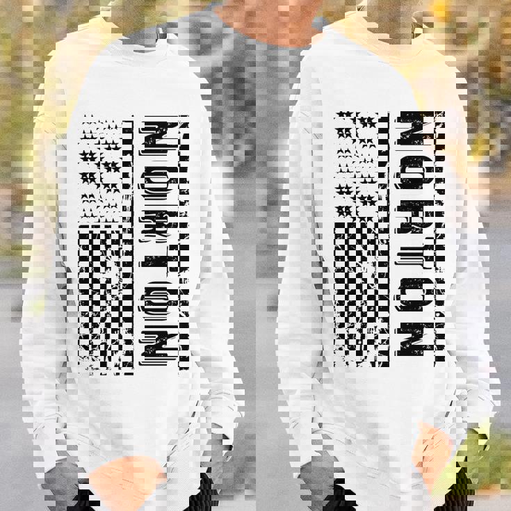 Norton 苗字 urname Team Norton Family Reunion 長袖tシャツ スウェットシャツ 彼への贈り物