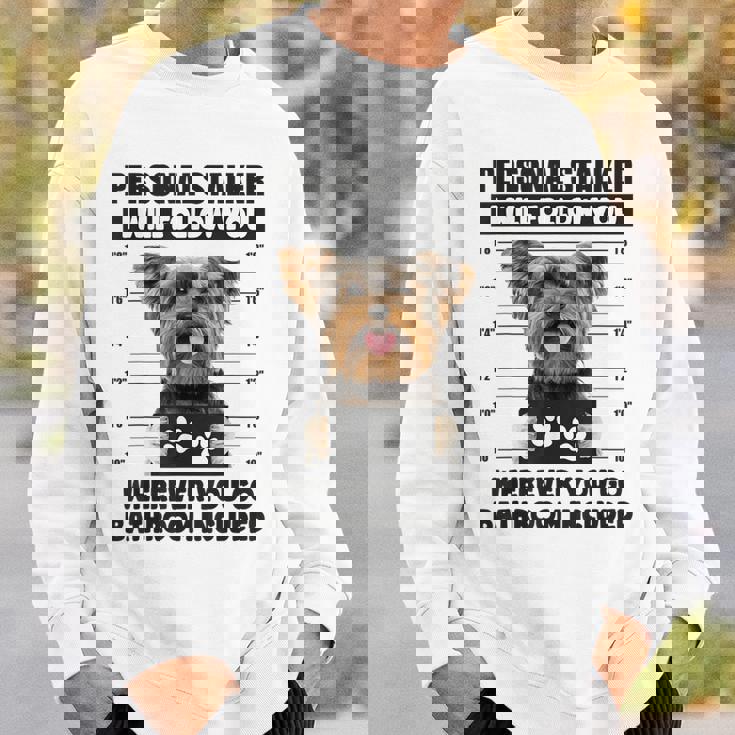 Personaltalker Yorkie ファニーヨークシャー犬好き オーナーミーム スウェットシャツ 彼への贈り物