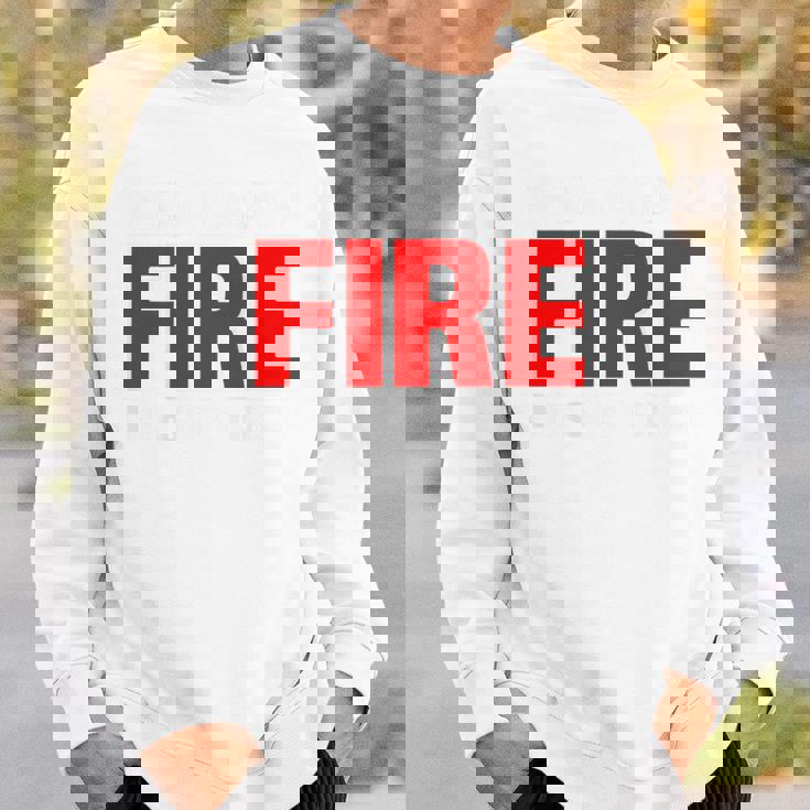 Wildland Hotshot Crew Fire Rescue Department 消防士 スウェットシャツ 彼への贈り物