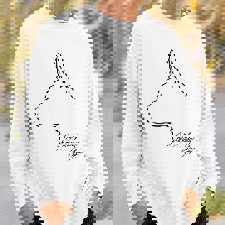 Wilsigns オーストラリアンケルピー インプロファイルドッグギフト スウェットシャツ 彼への贈り物