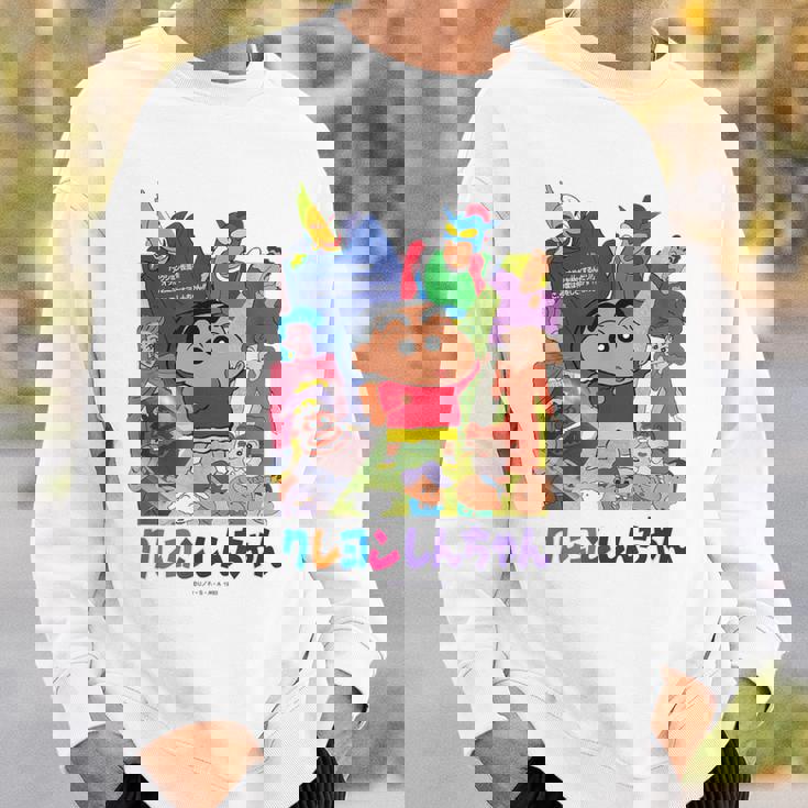 【映画】クレヨンしんちゃん アクション仮面vsハイグレ魔王 ポスター スウェットシャツ 彼への贈り物