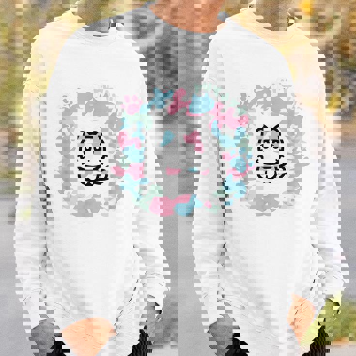 びーえするるる【Bsテレ東公式】カモフラージュ柄tシャツ（ホワイト） スウェットシャツ 彼への贈り物