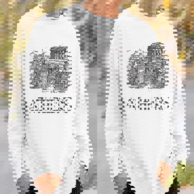 アテネギリシャ-ギリシャのお土産-アテネ スウェットシャツ 彼への贈り物