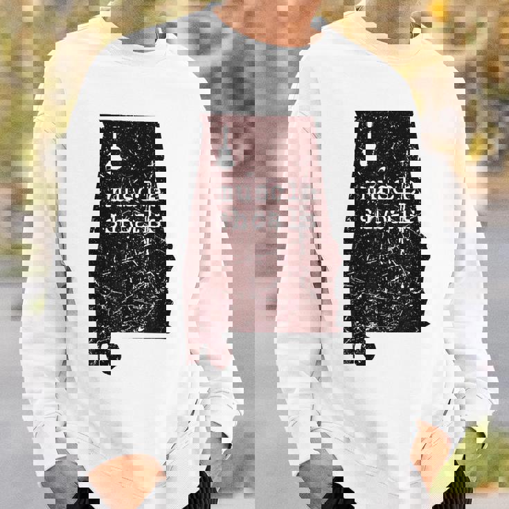 アラバママップ マッスルショールズ 録音 キャピタルロック グラフィック スウェットシャツ 彼への贈り物