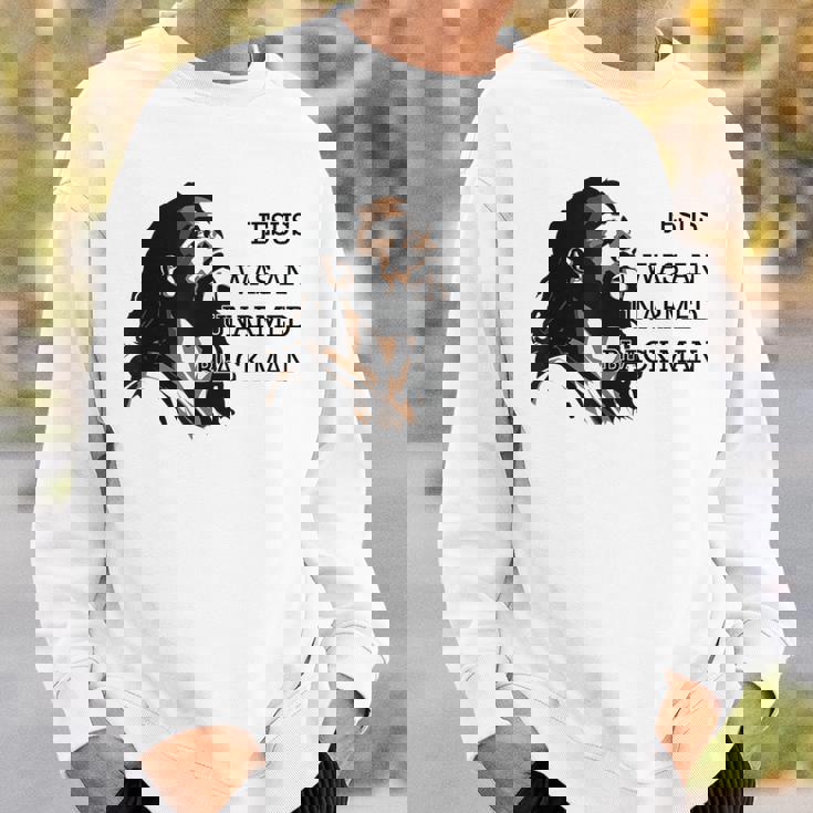 イエスは非武装の黒人だった スウェットシャツ 彼への贈り物