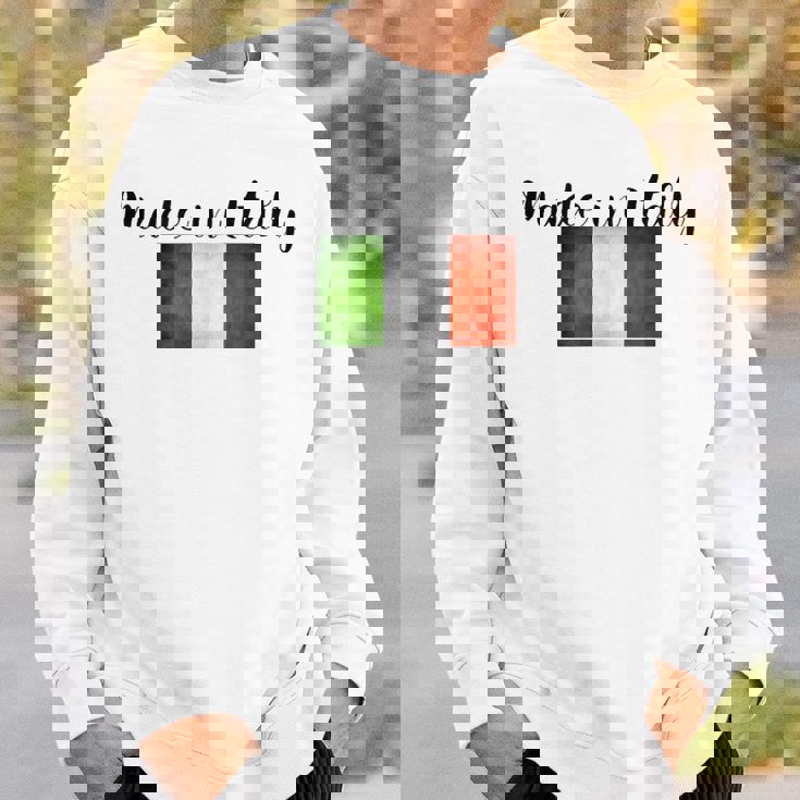 イタリア製イタリア国旗シャツ。 スウェットシャツ 彼への贈り物