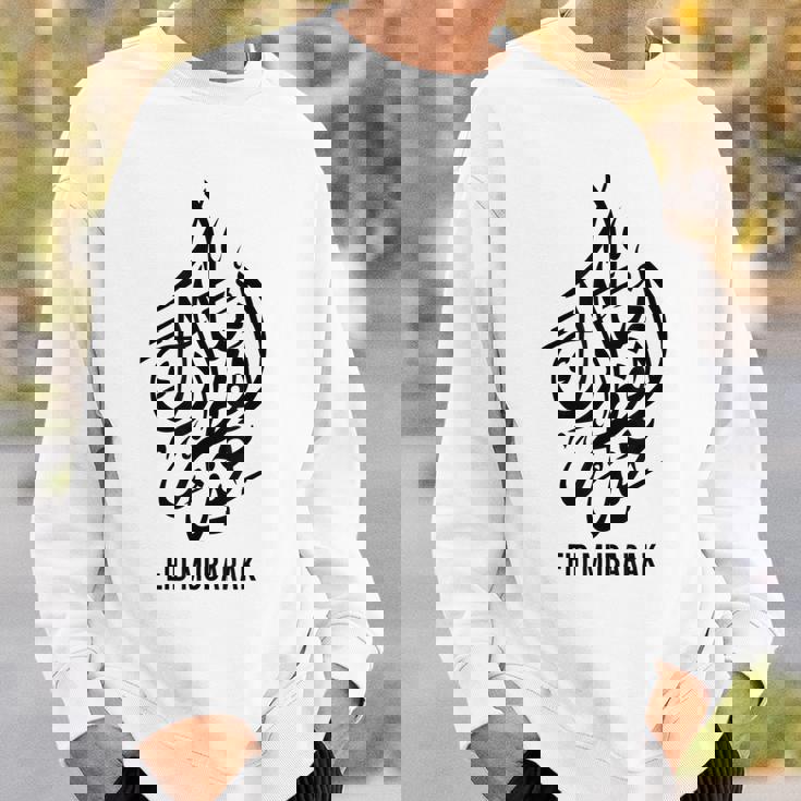 イード・アル・フィトル・イード・ムバラク・ムスリム・ホリデー・イスラム・ファスティング スウェットシャツ 彼への贈り物