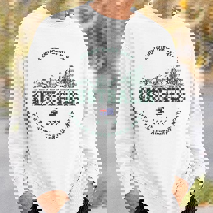 オーストラリアヴィンテージお土産オーストラリアのランドマーク スウェットシャツ 彼への贈り物