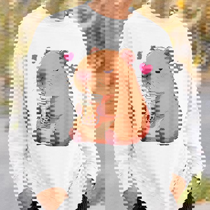 カピバラバブルティー スウェットシャツ 彼への贈り物