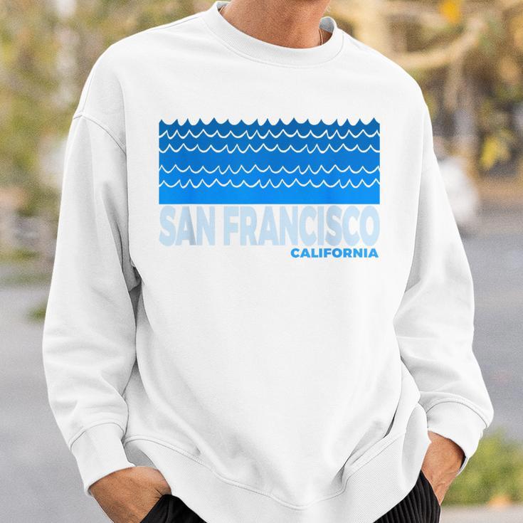 カリフォルニア州サンフランシスコ サンフランシスコ カリフォルニア アクアティック スウェットシャツ 彼への贈り物