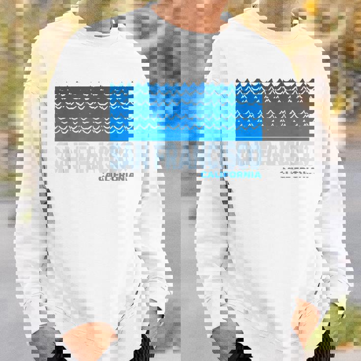 カリフォルニア州サンフランシスコ サンフランシスコ カリフォルニア アクアティック スウェットシャツ 彼への贈り物