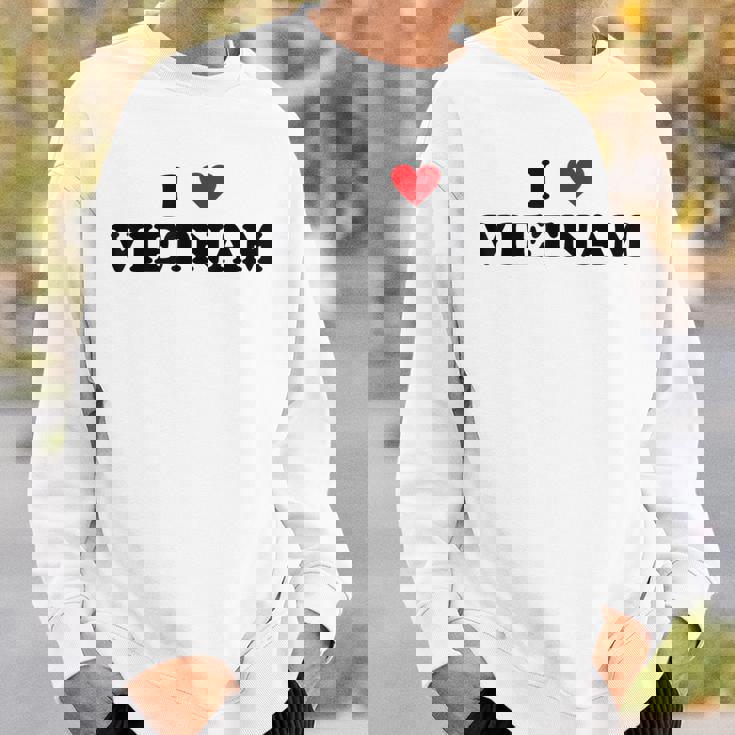 カントリーハートプライド-ファニーアイラブベトナム スウェットシャツ 彼への贈り物