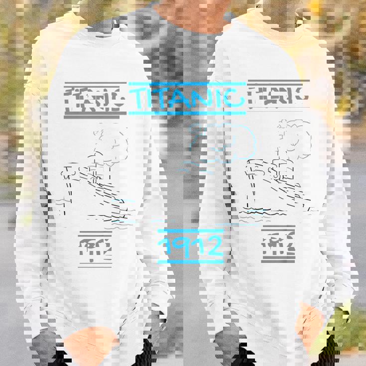 キッズ タイタニック キッズ 帆船 ヴィンテージ クルーズ ベッセル 1912 スウェットシャツ 彼への贈り物