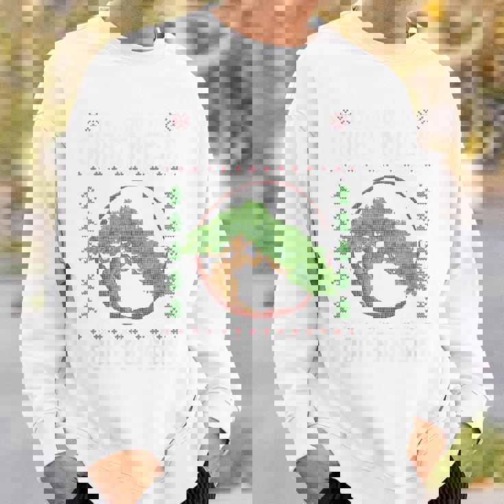 クリスマス 盆栽 醜い Xmas セーター クリスマス 盆栽 恋人 スウェットシャツ 彼への贈り物