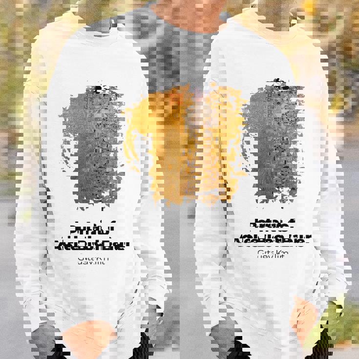 グスタフ・クリムト作 アデル・ブロッホバウアー・グランジの肖像 スウェットシャツ 彼への贈り物