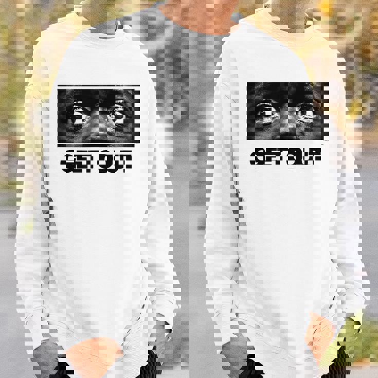 ゲット・アウト・アイズ スウェットシャツ 彼への贈り物