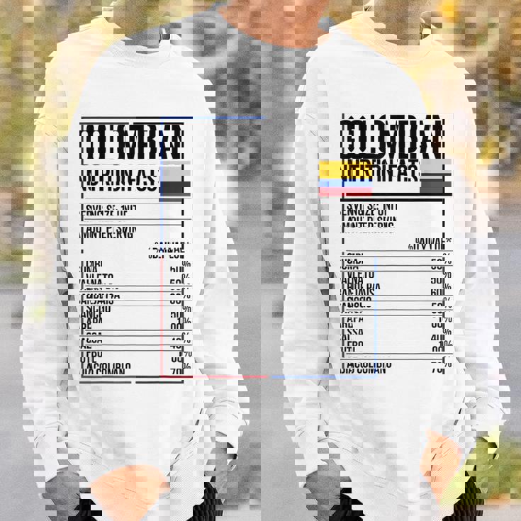 コロンビア 栄養成分 食品 カミセタ コミダ コロンビア スウェットシャツ 彼への贈り物