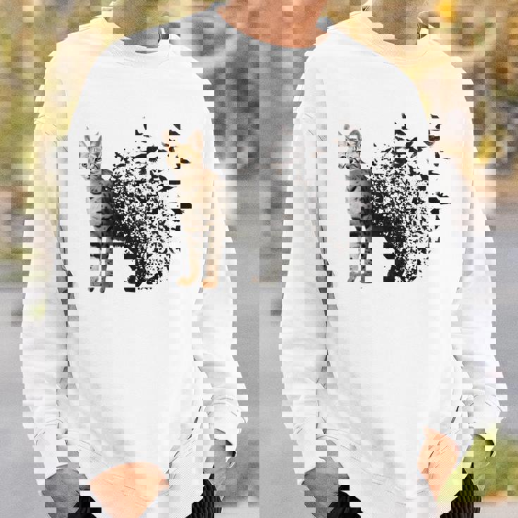 サーバルキャット 長袖tシャツ スウェットシャツ 彼への贈り物