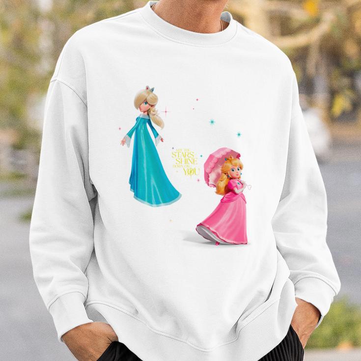 ザ・スーパーマリオギャラクシー・ムービーtarry Princess Duo 長袖tシャツ スウェットシャツ 彼への贈り物