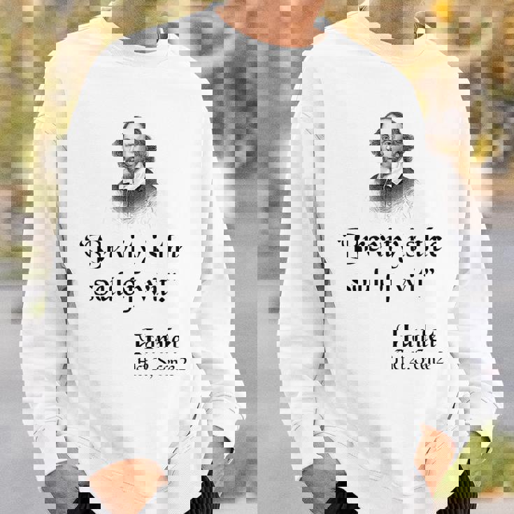 シェイクスピアの名言 スウェットシャツ 彼への贈り物