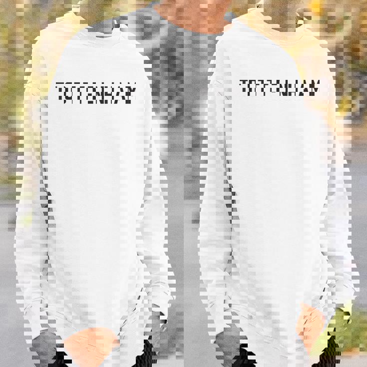 シンプルなトッテナムデザイン。 スウェットシャツ 彼への贈り物