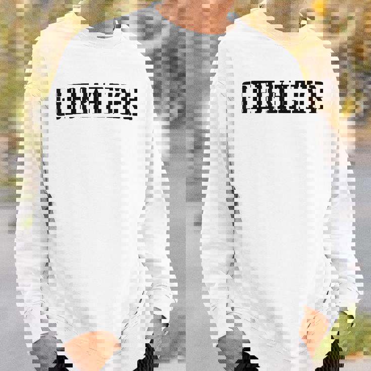 ジブラルタル スウェットシャツ 彼への贈り物