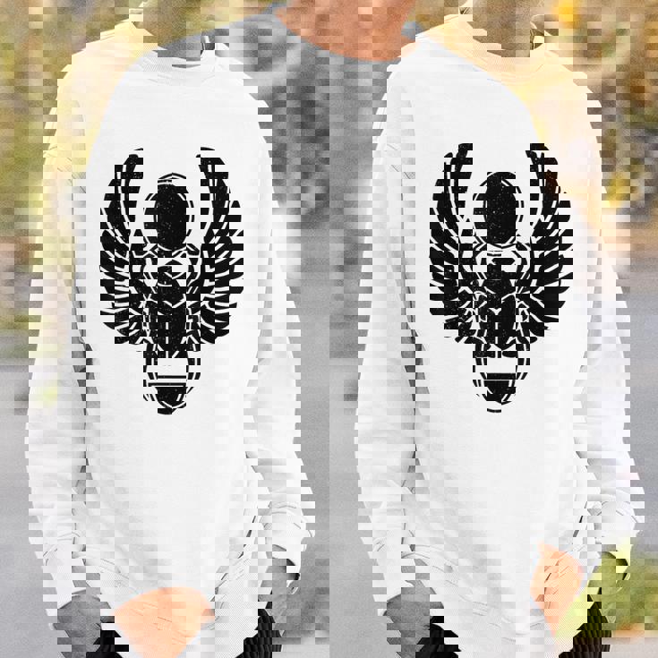 スカラベ カブトムシ 古代エジプトのシンボル スウェットシャツ 彼への贈り物