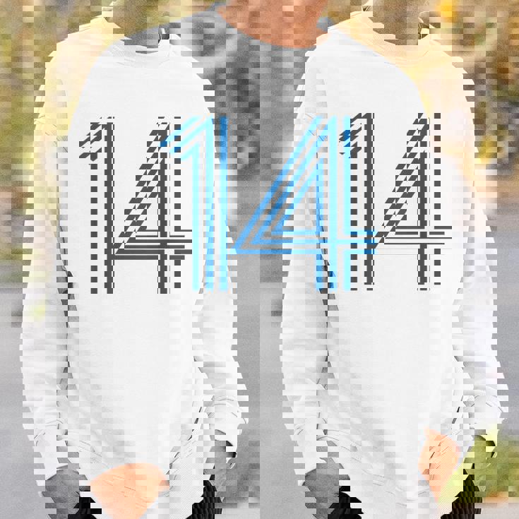 ナンバー14 シャツ レトロユニフォーム ヨーロッパスタイル バックプリントジャージ スウェットシャツ 彼への贈り物