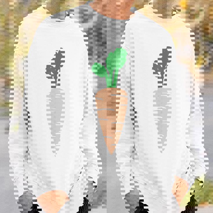 ニンジン コスチューム 野菜 カーニバル コスチューム ビーガン Carrot Costume スウェットシャツ 彼への贈り物