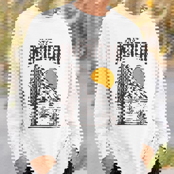 ネイティブアメリカン I 先住民 I ネイティブアメリカン スウェットシャツ 彼への贈り物