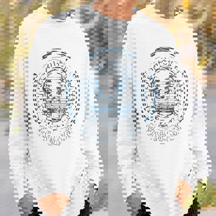 ハワイ ワイメア ベイ ノースショア オアフ島 長袖tシャツ スウェットシャツ 彼への贈り物