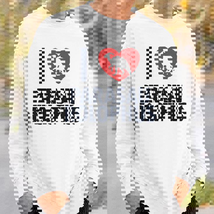 パラサウロロフスが大好き 恐竜好き パラサウロロフス スウェットシャツ 彼への贈り物