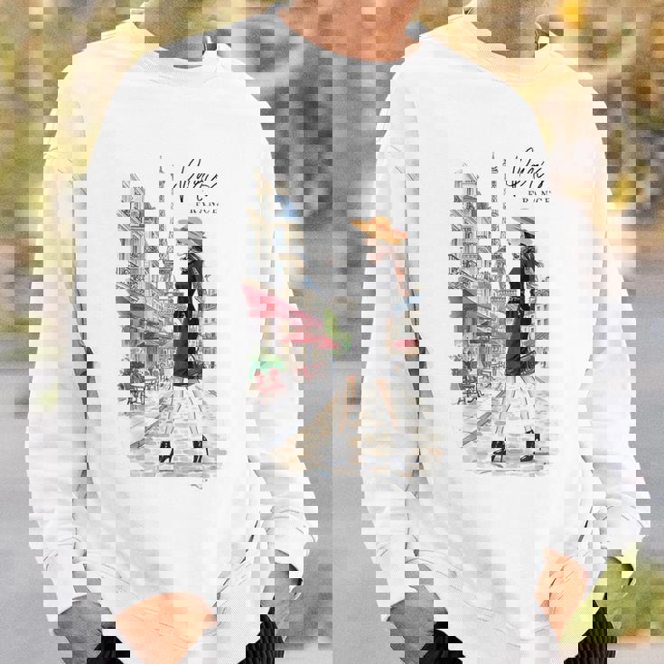 パリジャン エレガンス エッフェル塔 ファッション アート パリ フランス スウェットシャツ 彼への贈り物