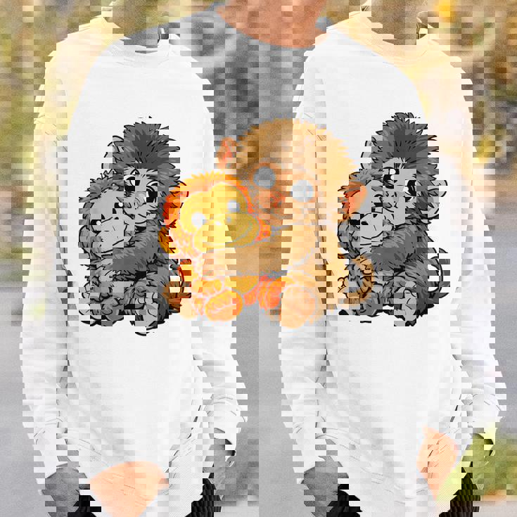 パンチ君 廃猿 日本 動物園 パンチ ぬいぐるみ スウェットシャツ 彼への贈り物