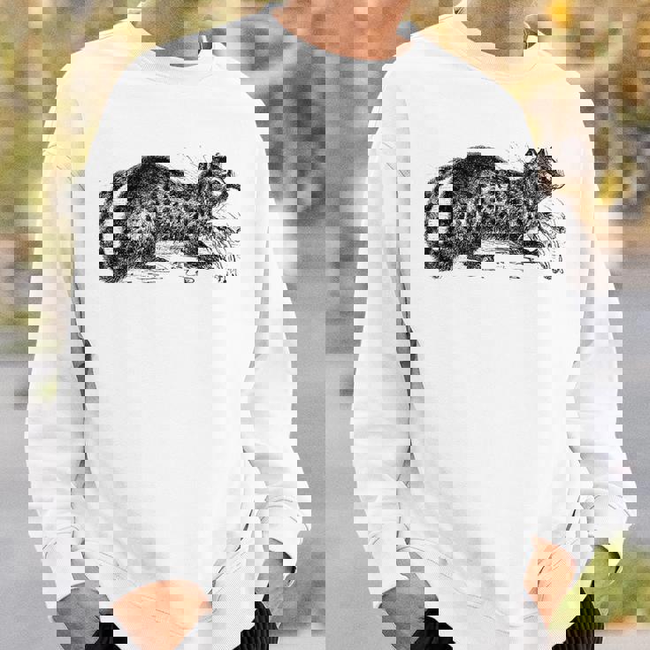 パームシベット アニマルプリント スウェットシャツ 彼への贈り物