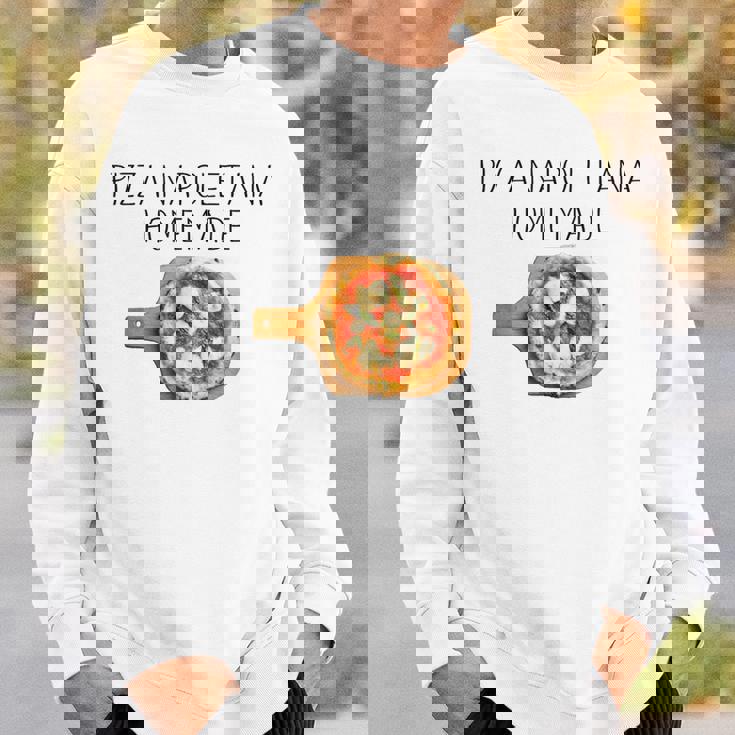 ピザ ナポレターナ イタリア ピザ ナポリタン マルゲリータ スウェットシャツ 彼への贈り物