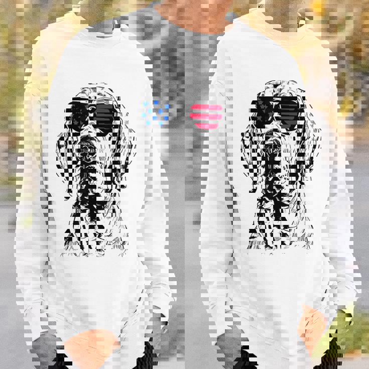 フィラ ブラジレイロ 犬 7月4日 アメリカ国旗 スウェットシャツ 彼への贈り物