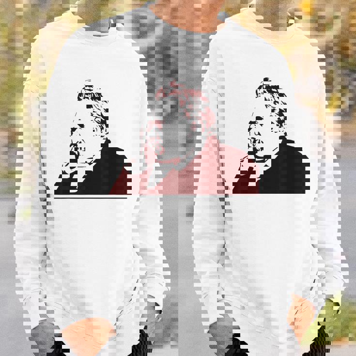 フリードリヒ・ニーチェステンシル スウェットシャツ 彼への贈り物