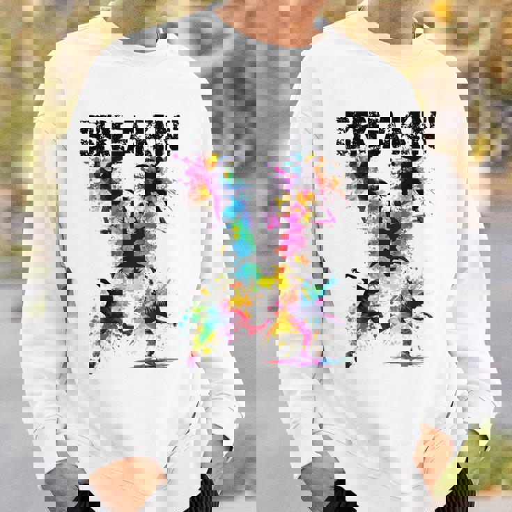 ブレイキン 面白いtシャツ ブレイクダンス おもしろtシャツ ダンス メンズ 文字入り おもしろ おもしろい スウェットシャツ 彼への贈り物