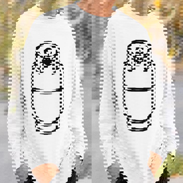 プロパンタンクコスチューム ハロウィン グリル クック グループコスチューム スウェットシャツ 彼への贈り物