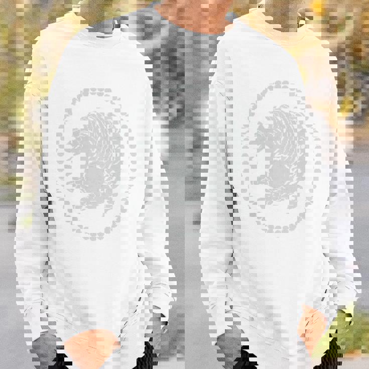 ペルシャのsimurghエンブレムsimorghシンボル スウェットシャツ 彼への贈り物