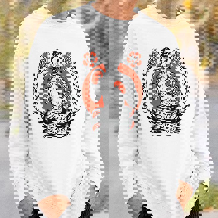 ボクサー アメリカン トラディショナル タトゥー オールドスクール ボクシング フラッシュ スウェットシャツ 彼への贈り物