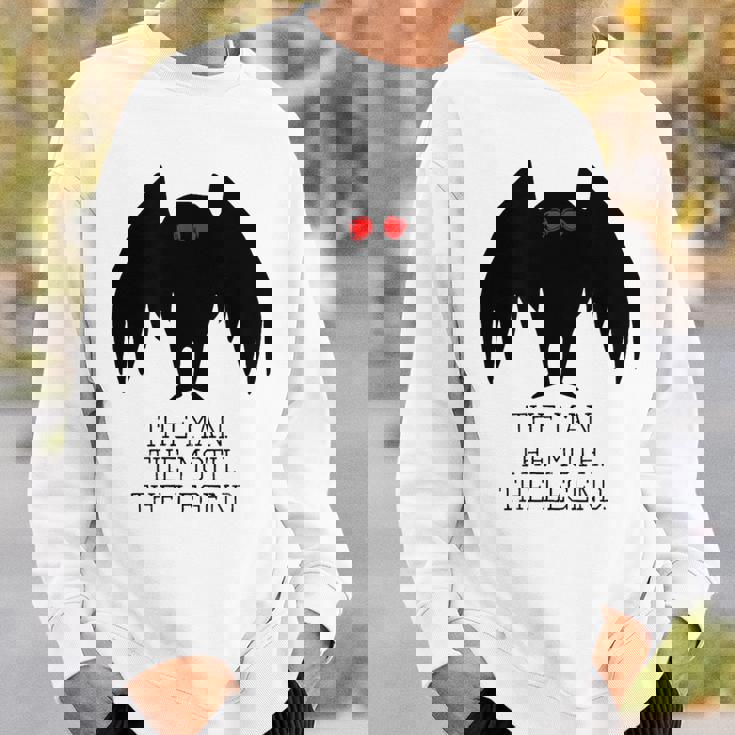 モスマン男女兼用クールクリプティッドモンスターウィアード スウェットシャツ 彼への贈り物