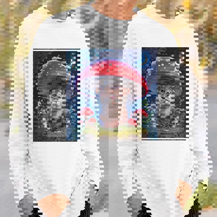 ラッコ コタコアキノコ グランジ 美的ラッコ スウェットシャツ 彼への贈り物